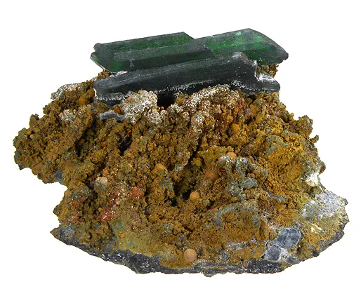 Vivianite, Wavellite image