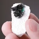 Volborthite with Brochantite - image 2