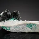 Volborthite with Brochantite - image 1