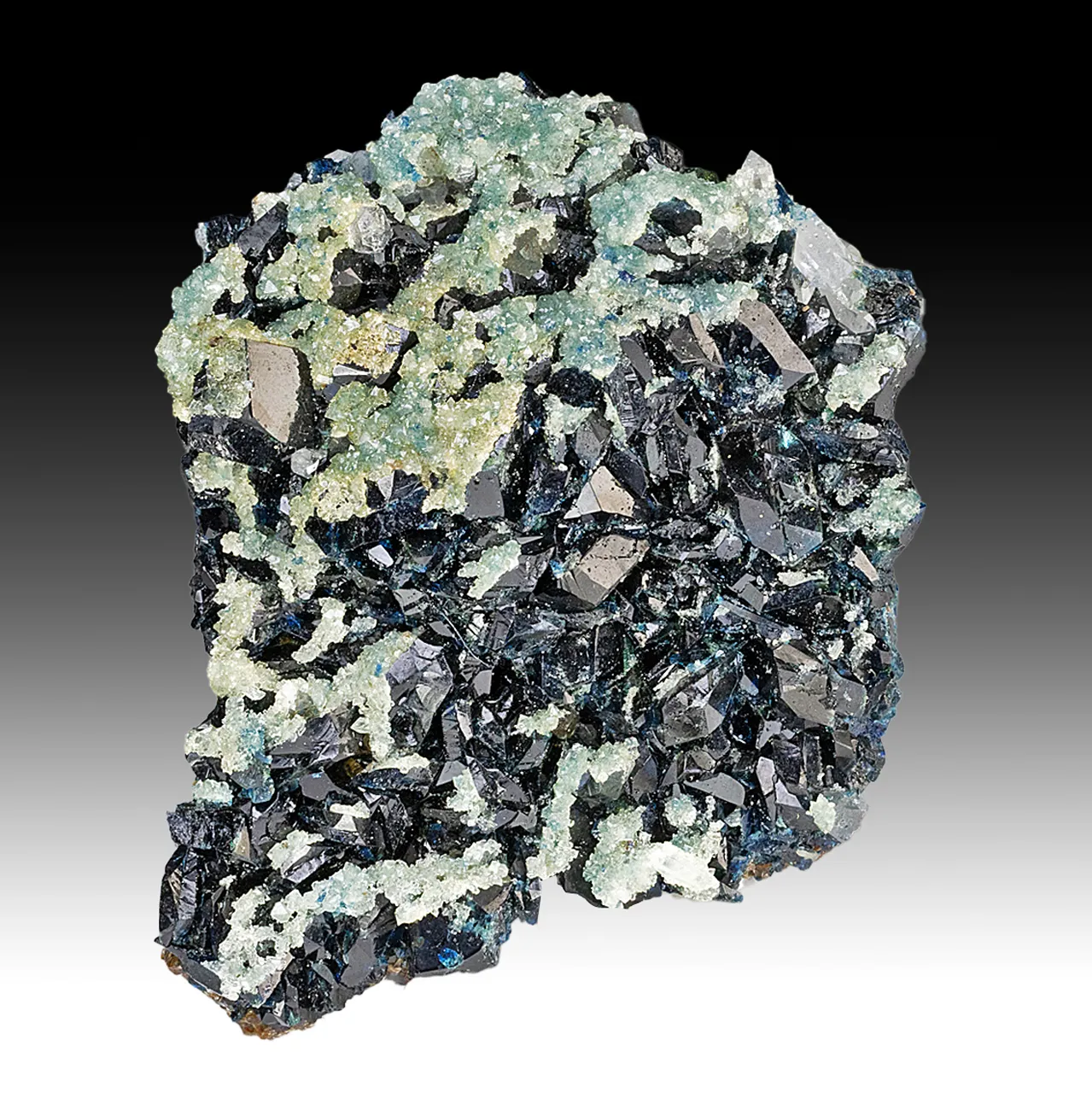 Wardite on Lazulite - image 1