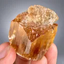 Water Etched Golden Topaz Mineral from Pakistan - image 1