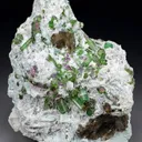Watermelon Tourmaline combined smokey quartz - image 2