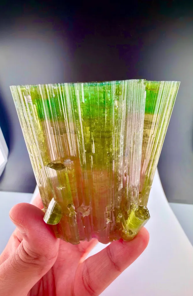 Watermelon Tourmaline from Afghanistan image