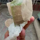 Watermelon Tourmaline with Quartz from Afghanistan - image 2