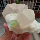 Watermelon Tourmaline with Quartz from Afghanistan - image 3