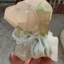 Watermelon Tourmaline with Quartz from Afghanistan - image 1