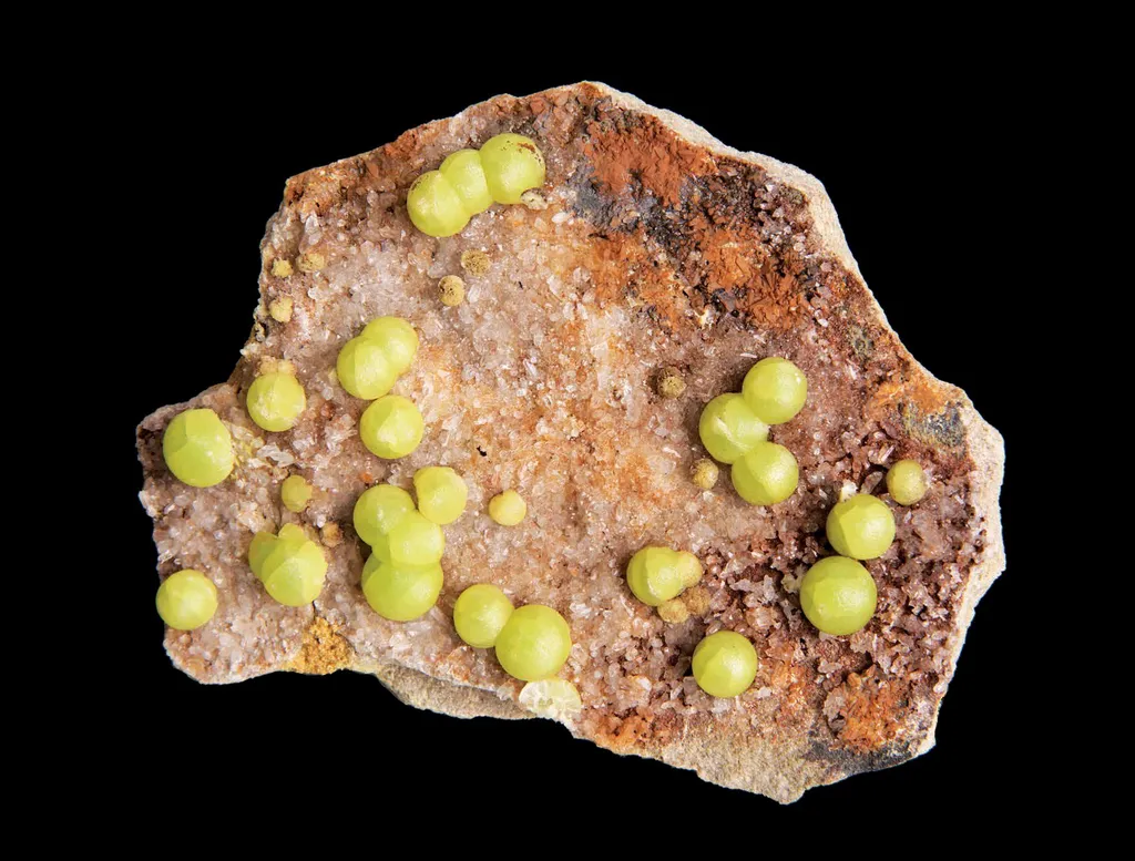 Wavelite, Quartz image