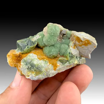 Wavellite from Ron Coleman Mine, Avant Mine, Arkansas, USA