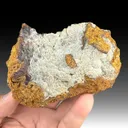 Wavellite with Cacoxenite - image 1