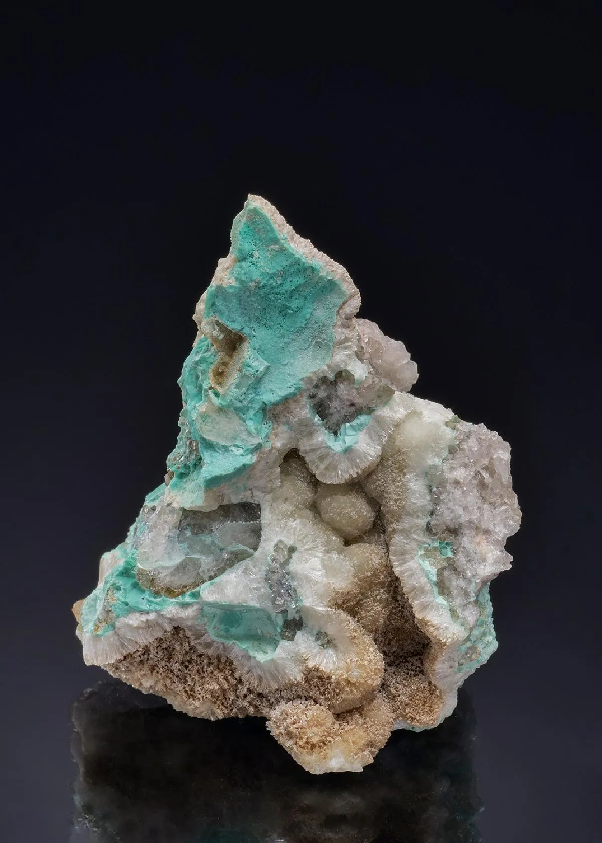 Wavellite with Turquoise - image 1