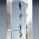 Weird Inclusion Aquamarine Crystal from Shengus Pakistan - image 2