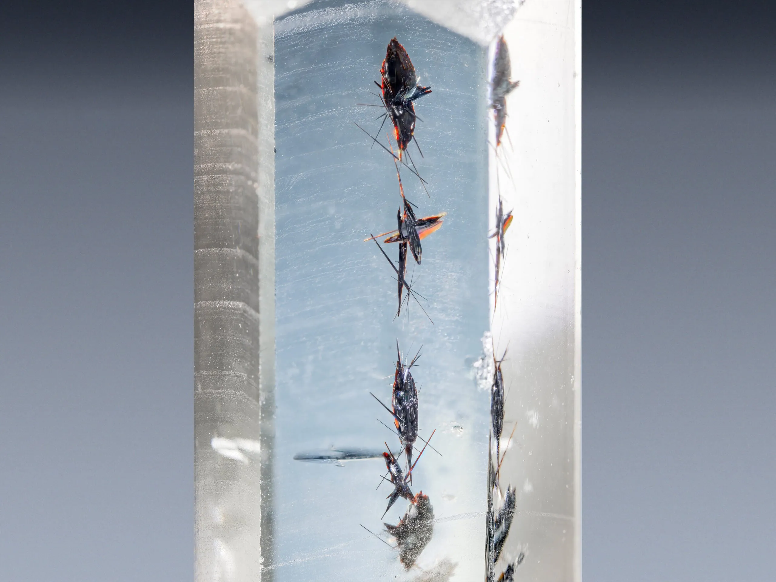 Weird Inclusion Aquamarine Crystal from Shengus Pakistan - image 2