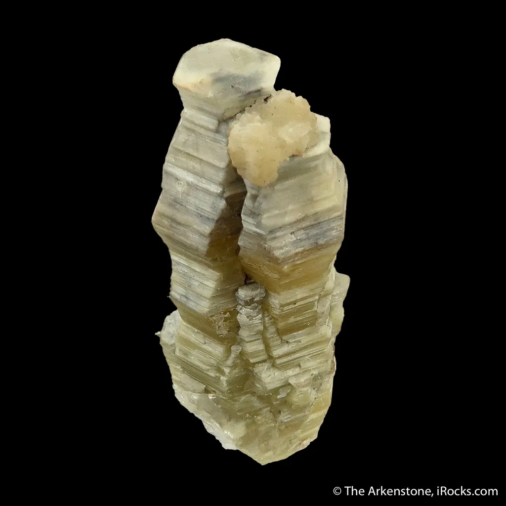 Weloganite (fluorescent) and Strontianite (fluorescent) image