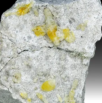 Weloganite from Francon quarry, Québec, Canada