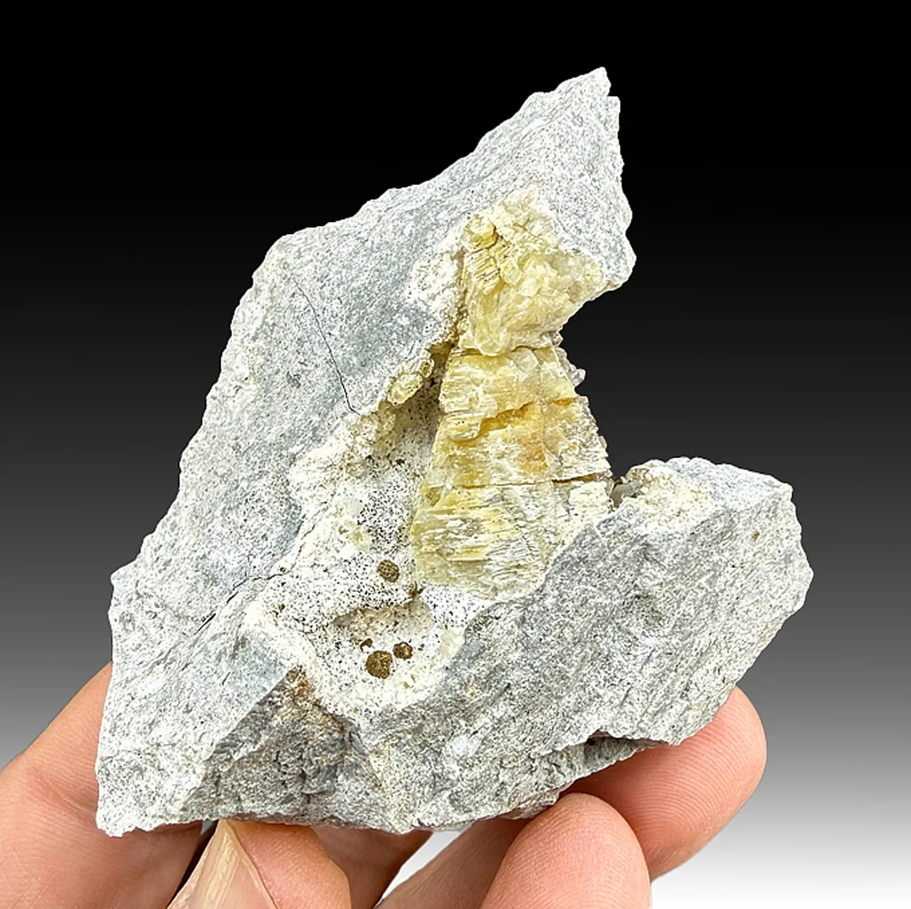 Weloganite with Marcasite (repaired) - image 1