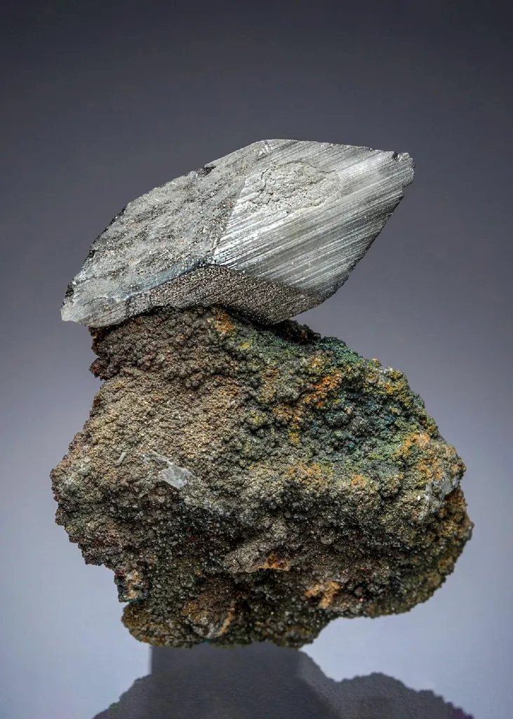 Whewellite with SMYTHITE inclusions image