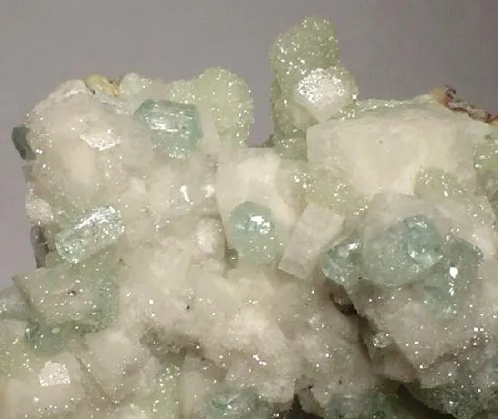 Willemite, Calcite - image 2