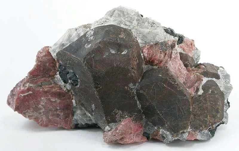 Willemite In Rhodonite image