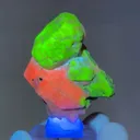 Willemite on Calcite - image 2