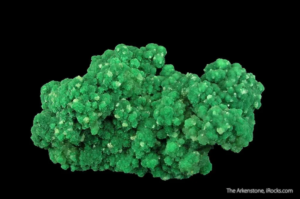 Willemite on Smithsonite, with Cerussite image