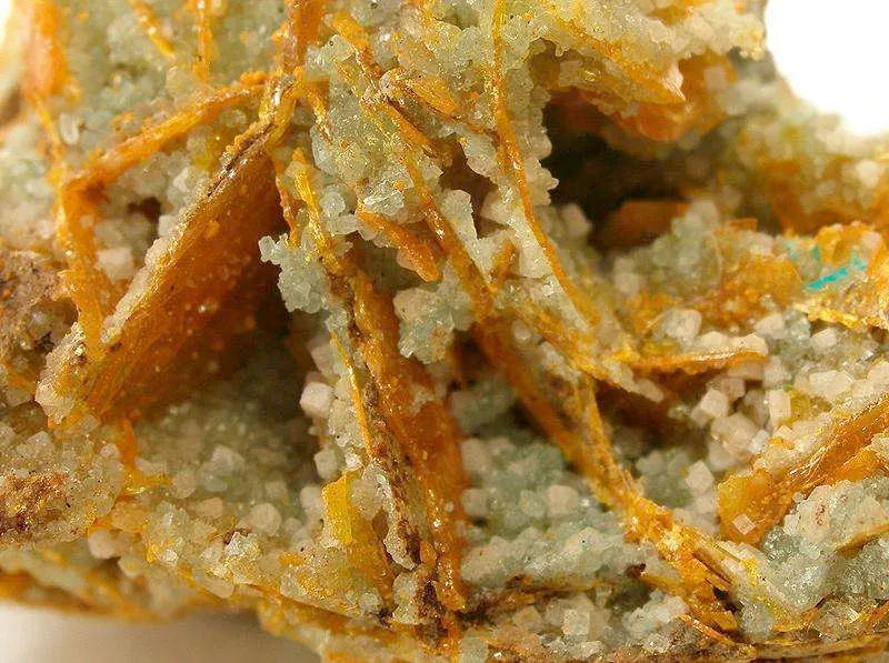Willemite on Wulfenite - image 3