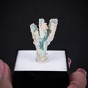 Willemite ps. Azurite with Mimetite, Dolomite - image 2