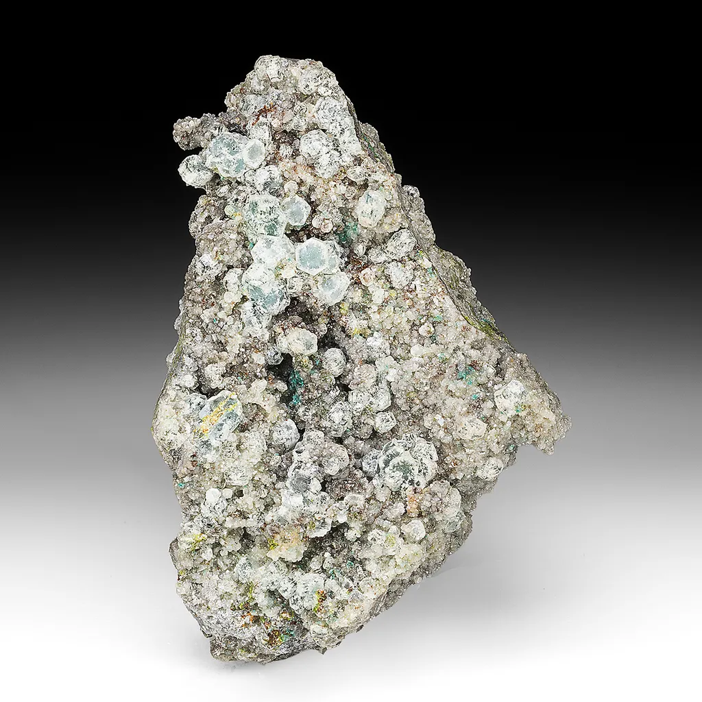 Willemite with Dolomite, Aurichalcite image