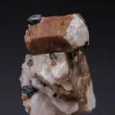 Willemite with Franklinite and Calcite - image 1
