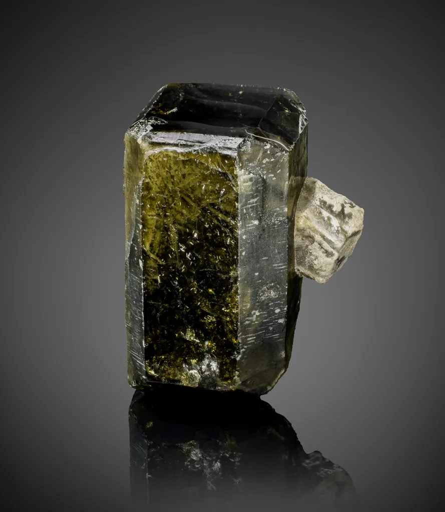 Wiluite with Grossular Garnet image