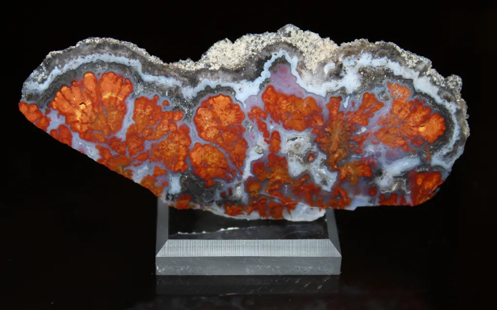Wingate Pass Agate from USA, California, San Bernardino County image