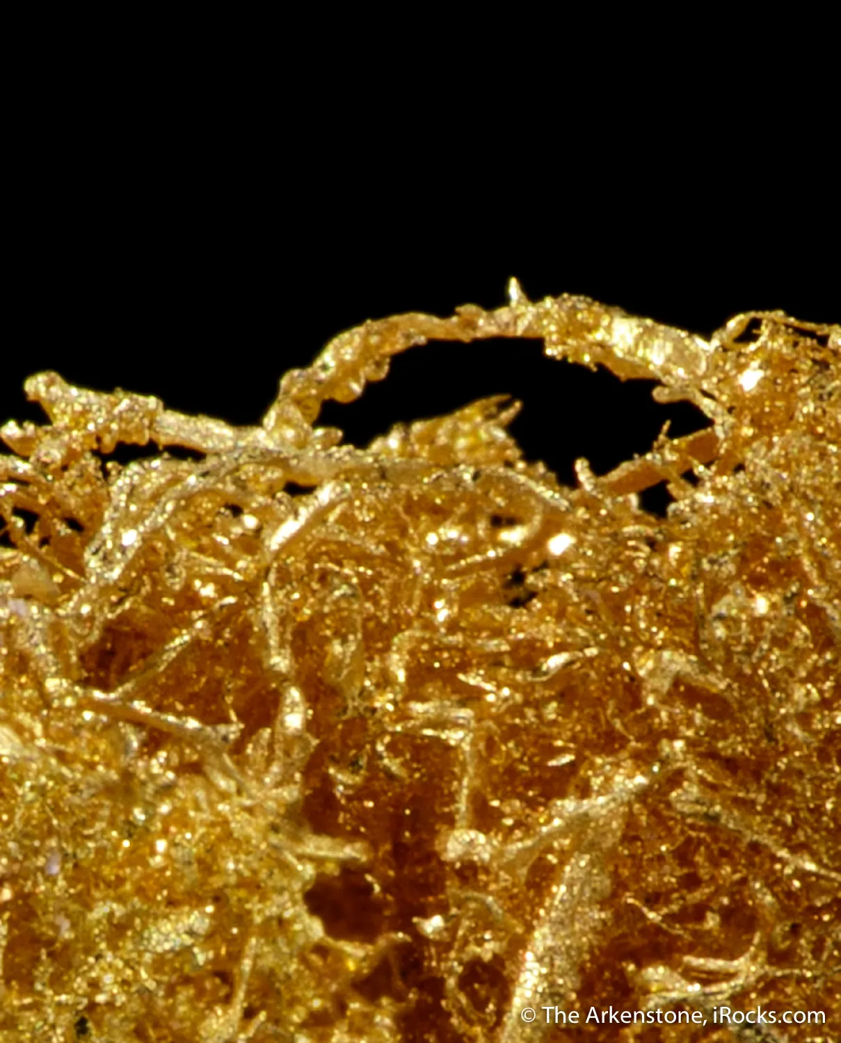 Wire Gold with Ferberite - image 4