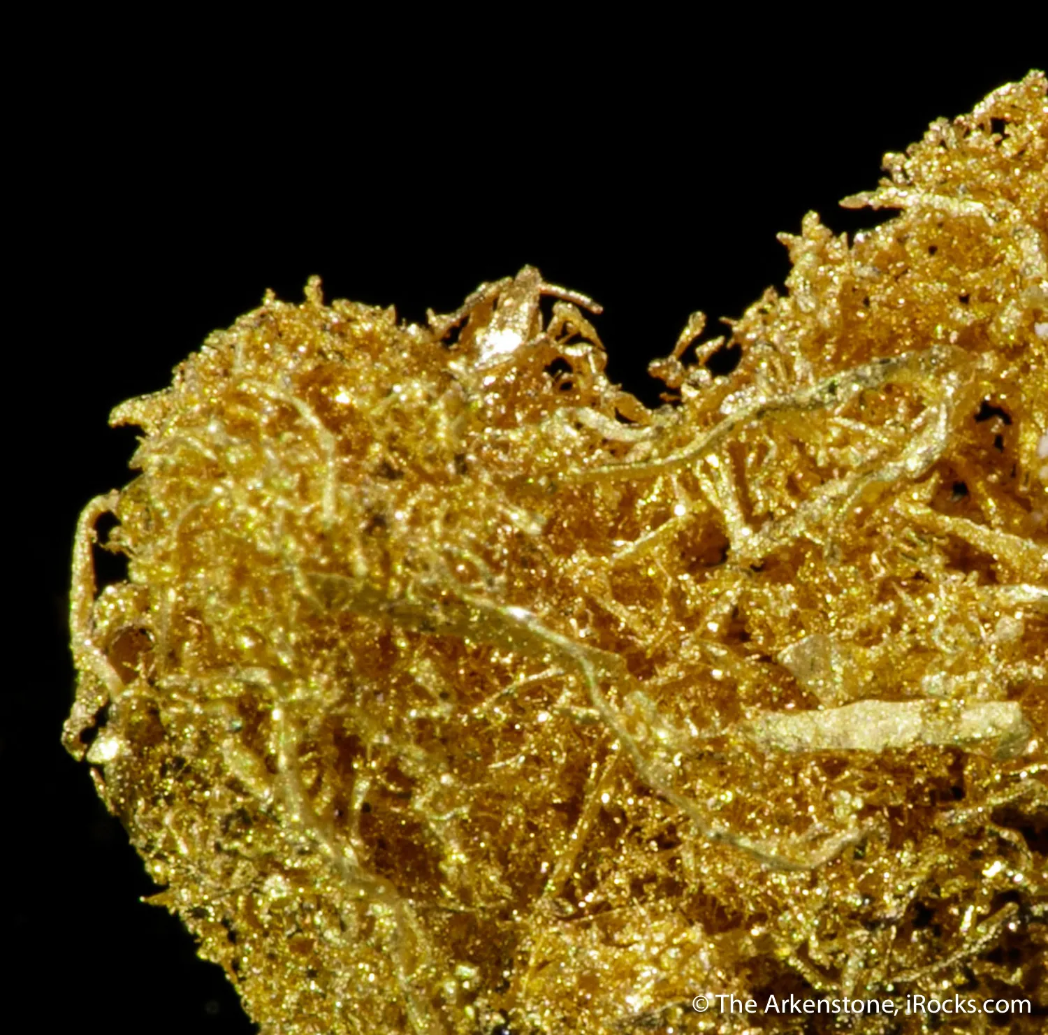 Wire Gold with Ferberite - image 6