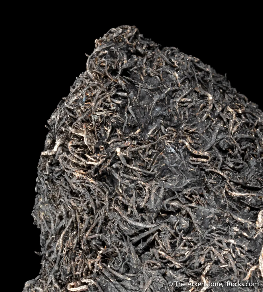 Wire Silver on Tetrahedrite - image 2