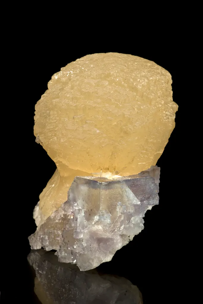 Witherite and Fluorite - image 3