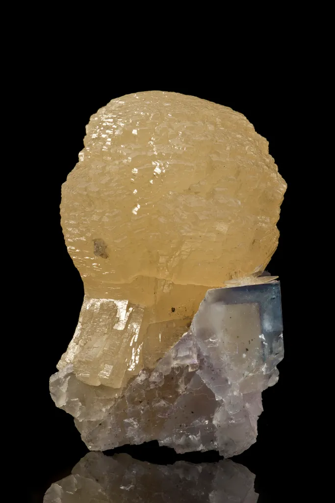 Witherite and Fluorite - image 2