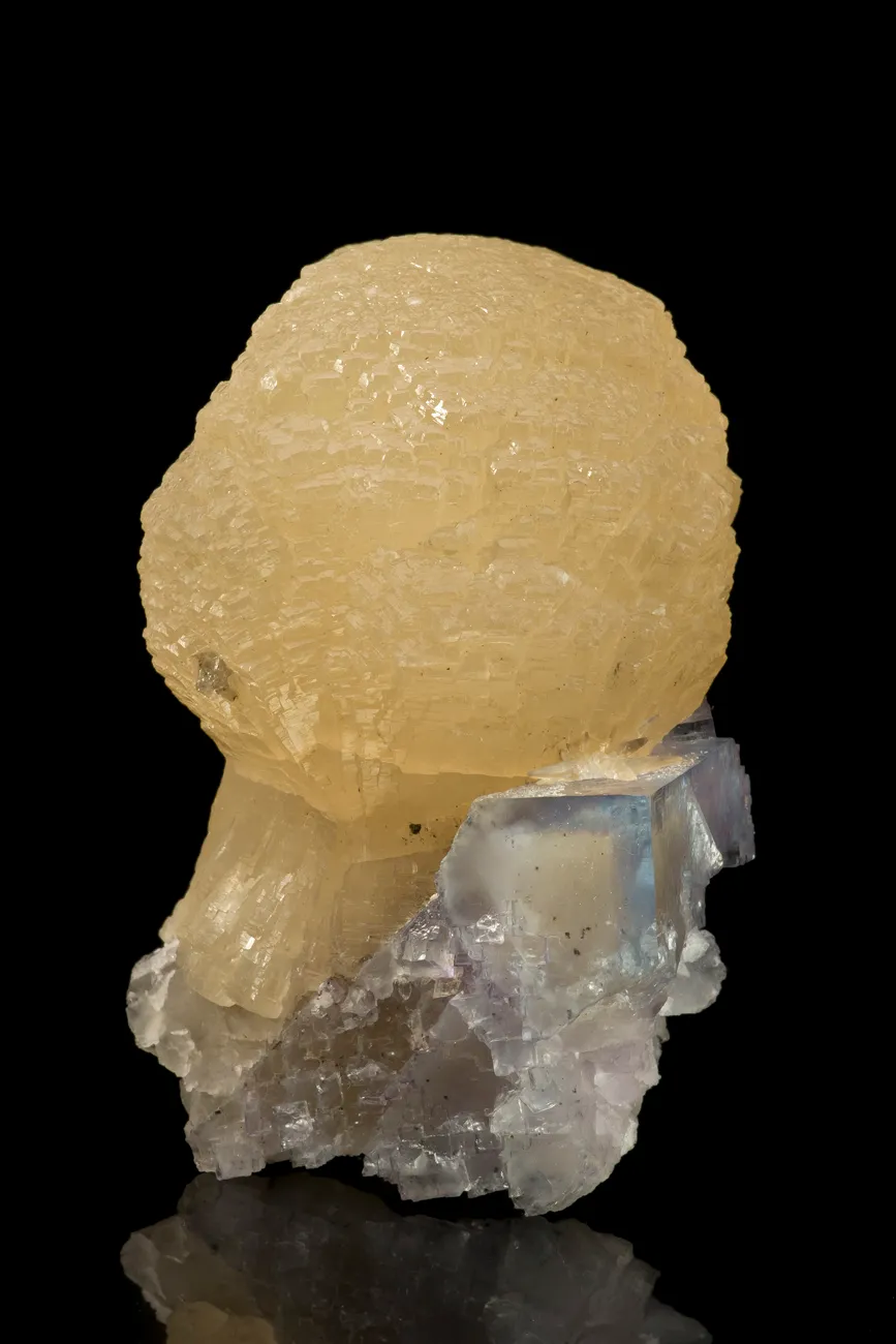 Witherite and Fluorite - image 1