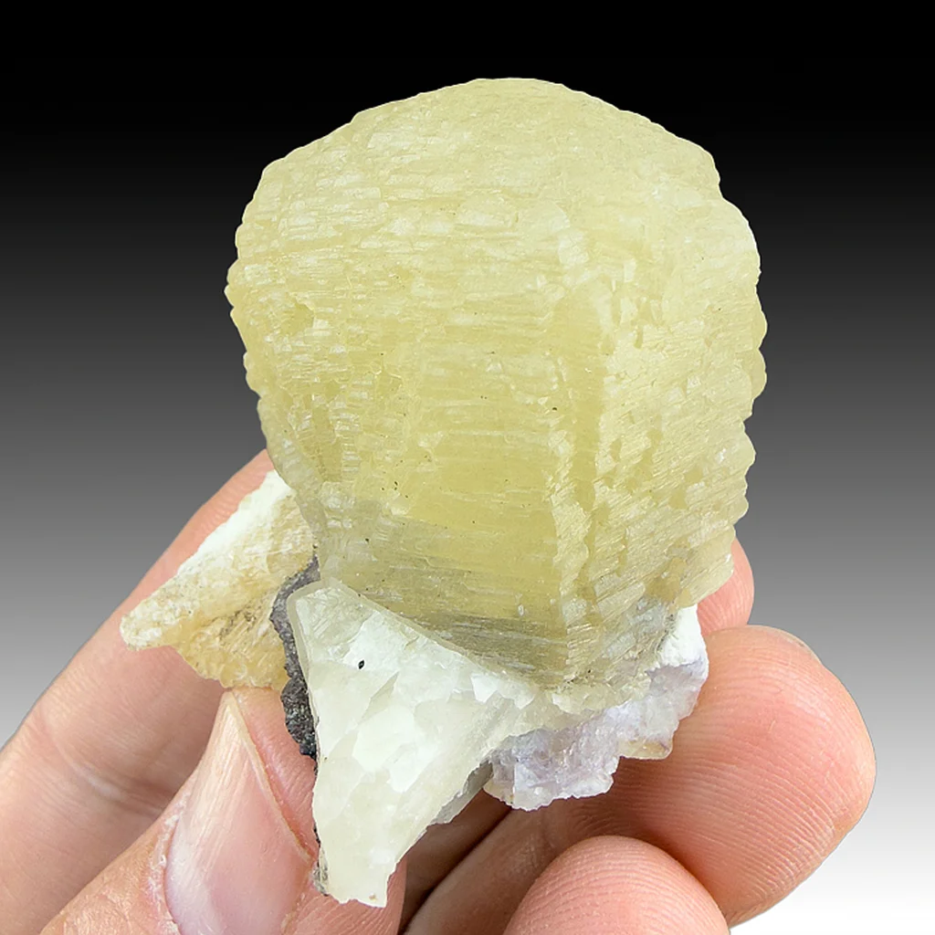 Witherite from Minerva No. 1 Mine, Hardin County, Illinois, USA - image 1