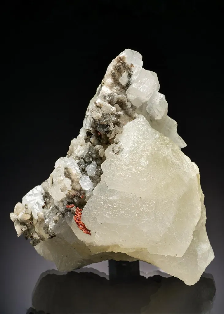 Witherite on Calcite image