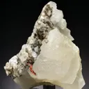 Witherite on Calcite - image 1