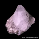 Witherite on Calcite - image 1