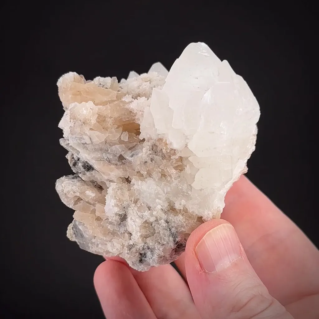 Witherite With Alstonite image