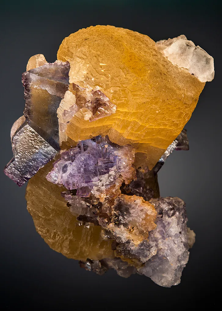Witherite with Fluorite - image 2