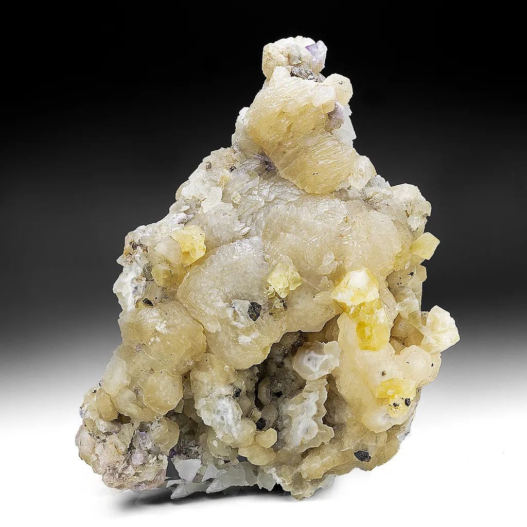Witherite with Fluorite image