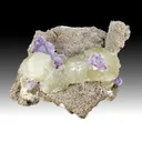 Witherite with Fluorite - image 1