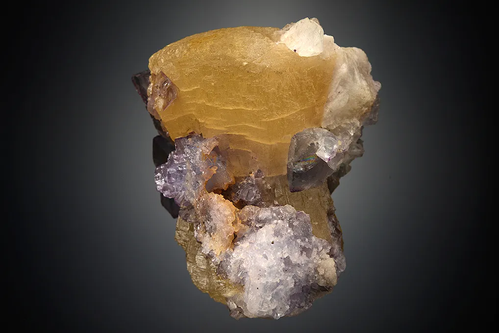 Witherite with Fluorite - image 5