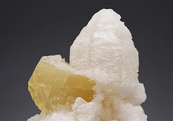 Witherite with Fluorite - image 1