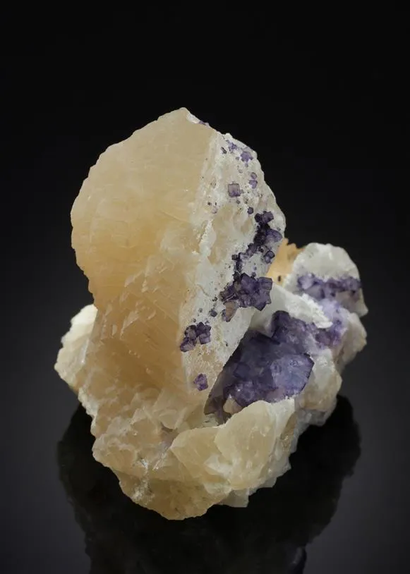 Witherite with Fluorite - image 1