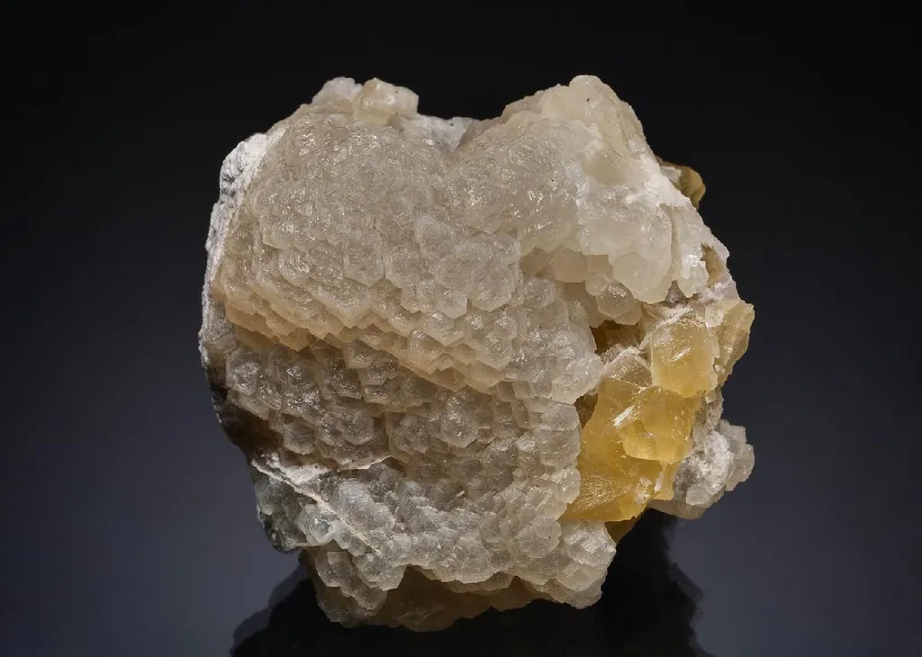 Witherite with Fluorite image