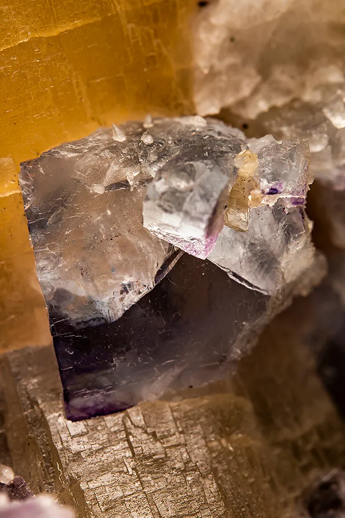 Witherite with Fluorite - image 4