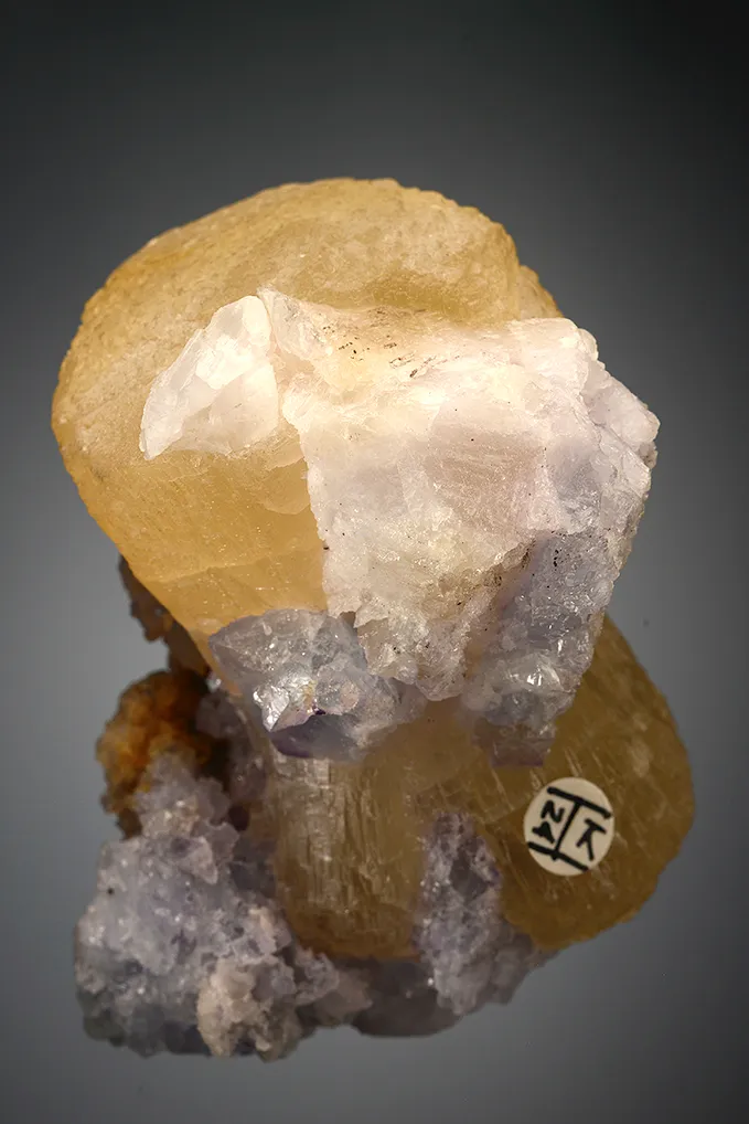 Witherite with Fluorite - image 7